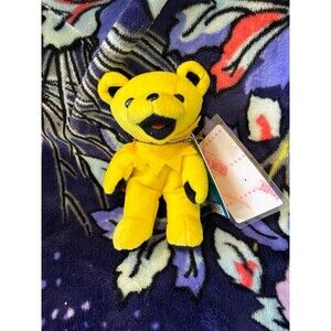 Vintage Grateful Dead Wharf Rat Beanie Bear Liquid Blue 2/20/71 limited edition